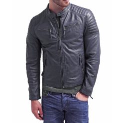 Leather Quilted Jackets