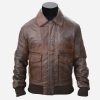 a2 aviator leather jacket