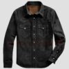 Suede Trucker Shirt